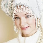Παιδική χριστουγεννιάτικη φορεσιά Snow Maiden