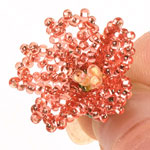 Beading για αρχάριους: λουλούδια από χάντρες Beading για αρχάριους: λουλούδια από χάντρες