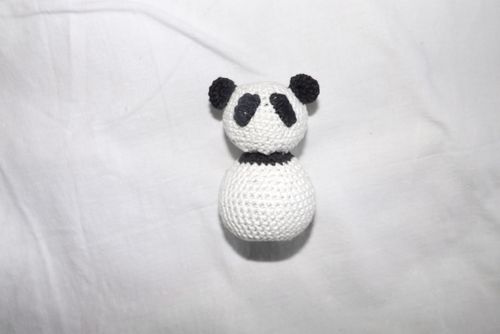 Πλεκτό παιχνίδι Panda με τα χέρια σας
