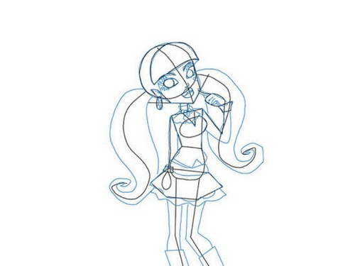 Πώς να σχεδιάσετε την Claudine Woolf από το "Monster High";