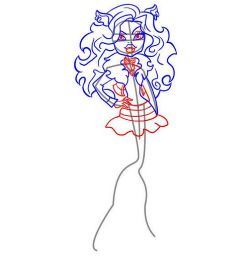Πώς να σχεδιάσετε την Claudine Woolf από το "Monster High";