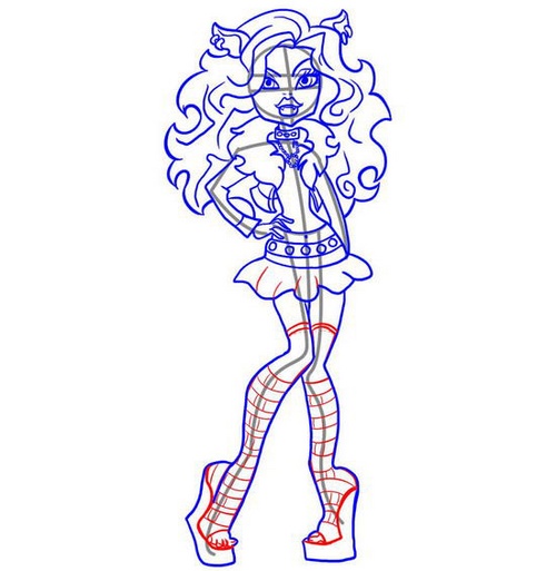 Πώς να σχεδιάσετε την Claudine Woolf από το "Monster High";