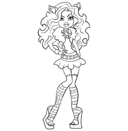 Πώς να σχεδιάσετε την Claudine Woolf από το "Monster High";