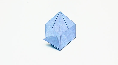 Πώς να κάνει ένα λουλούδι origami με τα χέρια σας