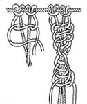 Macrame: Twisted Αλυσίδα Macrame: Twisted Αλυσίδα
