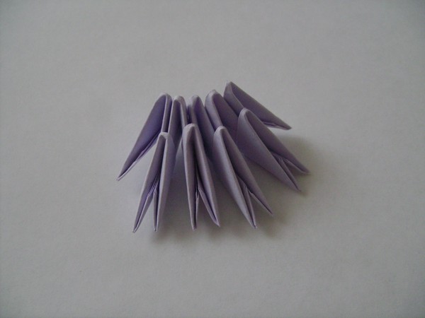 Πώς να κάνει ένα origami κύκνο από τις ενότητες - βήμα προς βήμα οδηγίες με φωτογραφίες και βίντεο