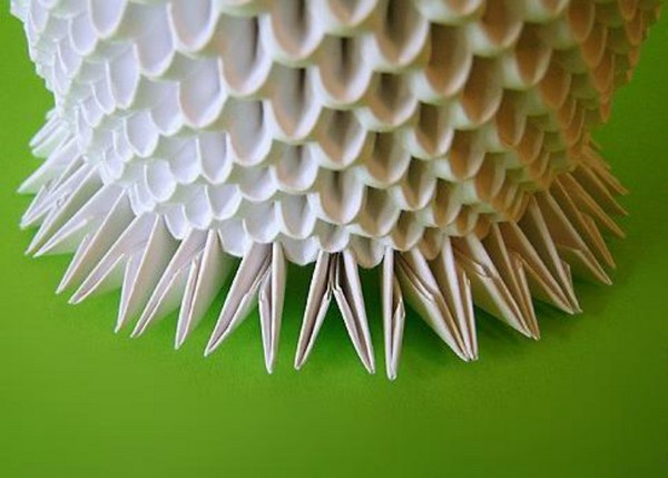 Πώς να κάνει ένα origami κύκνο από τις ενότητες - βήμα προς βήμα οδηγίες με φωτογραφίες και βίντεο