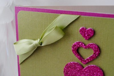 Χριστουγεννιάτικη κάρτα με στυλ scrapbooking για το νέο έτος 2015 με δικά της χέρια