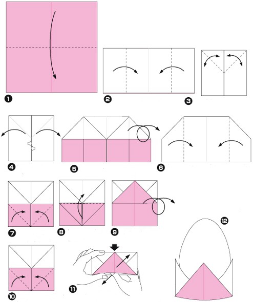 Πάσχα origami