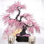 Sakura από χάντρες Sakura από χάντρες