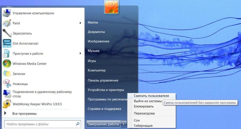 παράθυρα προγράμματος