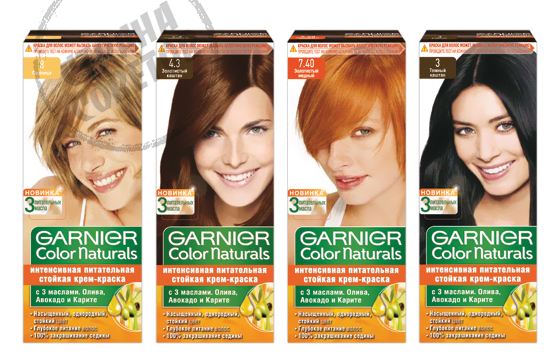 Garnier Color Naturals βαφή μαλλιών