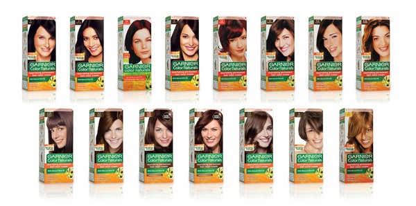 Βαφή μαλλιών Garnier - αναθεώρηση φωτογραφιών και βίντεο