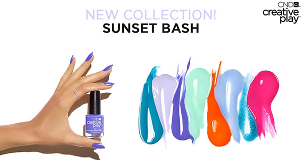 Καλοκαιρινή έκρηξη από το CND: βερνίκια Creative Play Sunset Bash