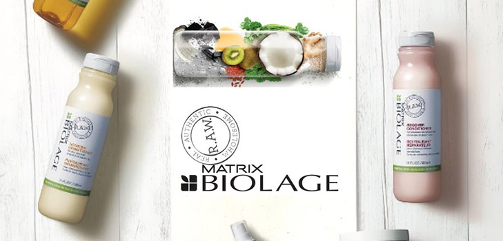 Dream μπούκλες: η επαγγελματική γραμμή Matrix Biolage R.A.W.
