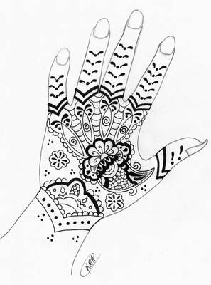 Mehendi στο σπίτι
