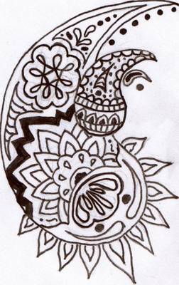 Mehendi στο σπίτι