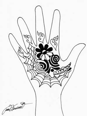 Mehendi στο σπίτι: σχέδια φωτογραφιών και σκίτσα για mehendi