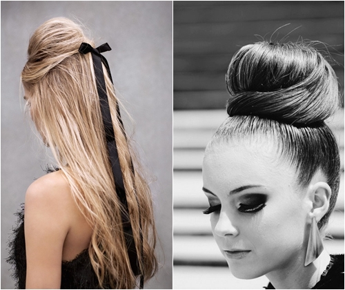 Hairstyles στο χορό για μακριά μαλλιά