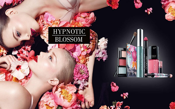 Εορταστικό make-up με διακοσμητική συλλογή Artdeco Hypnotic Blossom
