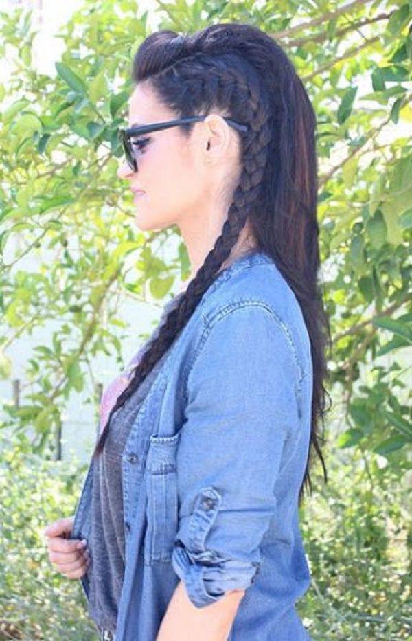 Hairstyle για το Νέο Έτος του Firecracker από τα χέρια του - ιδέες μόδας για μικρές, μεσαίες, μακριά μαλλιά, φωτογραφία