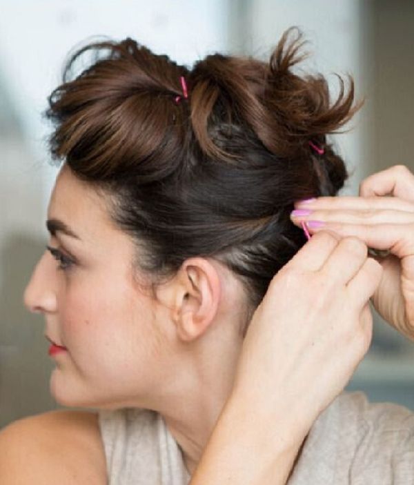 Hairstyle για το Νέο Έτος του Firecracker από τα χέρια του - ιδέες μόδας για μικρές, μεσαίες, μακριά μαλλιά, φωτογραφία