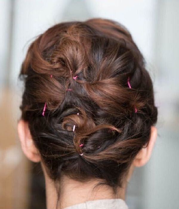 Hairstyle για το Νέο Έτος του Firecracker από τα χέρια του - ιδέες μόδας για μικρές, μεσαίες, μακριά μαλλιά, φωτογραφία