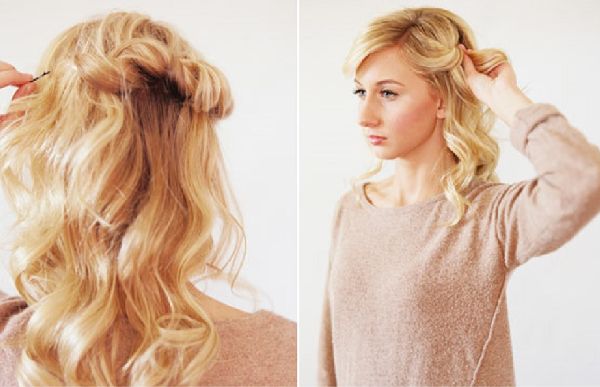 Hairstyle για το Νέο Έτος του Firecracker από τα χέρια του - ιδέες μόδας για μικρές, μεσαίες, μακριά μαλλιά, φωτογραφία