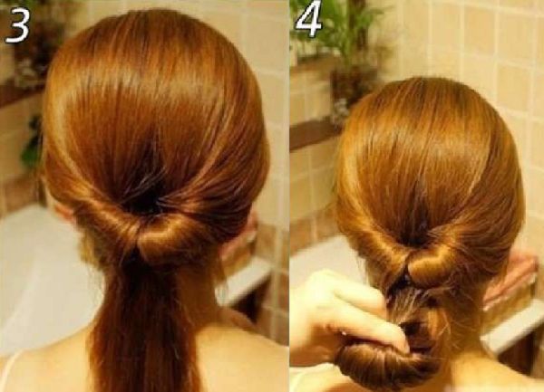 Hairstyle για το Νέο Έτος του Firecracker από τα χέρια του - ιδέες μόδας για μικρές, μεσαίες, μακριά μαλλιά, φωτογραφία