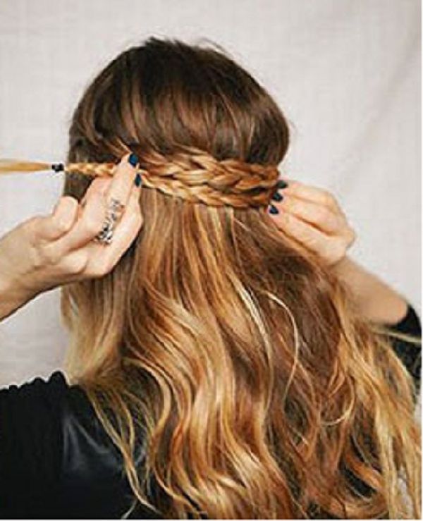 Hairstyle για το Νέο Έτος του Firecracker από τα χέρια του - ιδέες μόδας για μικρές, μεσαίες, μακριά μαλλιά, φωτογραφία