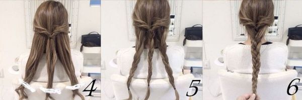 Hairstyle για το Νέο Έτος του Firecracker από τα χέρια του - ιδέες μόδας για μικρές, μεσαίες, μακριά μαλλιά, φωτογραφία