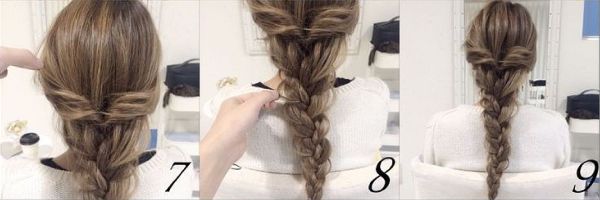 Hairstyle για το Νέο Έτος του Firecracker από τα χέρια του - ιδέες μόδας για μικρές, μεσαίες, μακριά μαλλιά, φωτογραφία