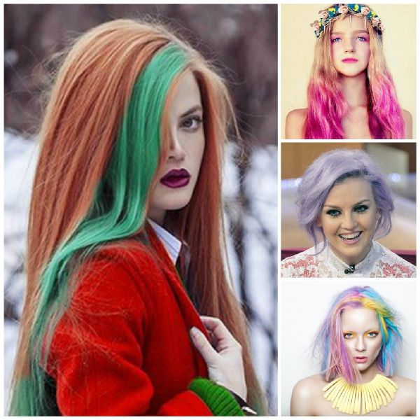 Hairstyle για το Νέο Έτος του Firecracker από τα χέρια του - ιδέες μόδας για μικρές, μεσαίες, μακριά μαλλιά, φωτογραφία