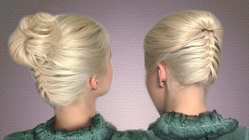 Hairstyle ενός κελύφους