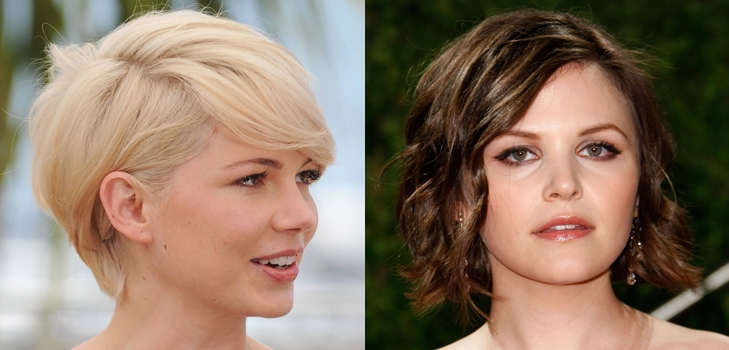 Hairstyles στο χορό: κοντό τρίχωμα