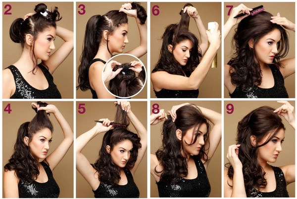 Hairstyles στο σπίτι