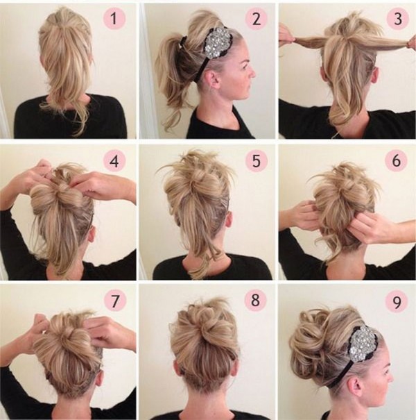 Hairstyles στο σπίτι
