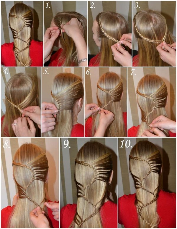 Hairstyles στο σπίτι