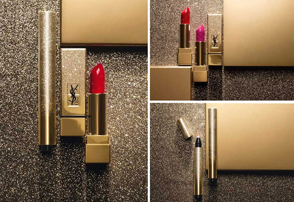 Ένα λαμπερό όνειρο: μια συλλογή μακιγιάζ YSL Sparkle Clash Χριστούγεννα 2016-2017