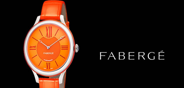 Πυροτεχνικά χρώματα: ρολόγια καινοτομίες Fabergé Flirt