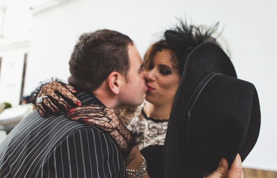 Γαμήλια φωτογραφία σε ρετρό στυλ