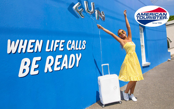 Καλοκαίρι στο δρόμο: φωτεινές βαλίτσες American Tourister Soundbox