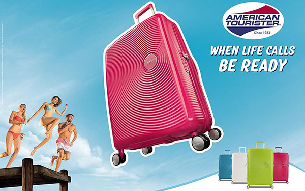 Καλοκαίρι στο δρόμο: φωτεινές βαλίτσες American Tourister Soundbox