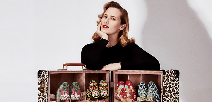 Ώρα για διακοπές: ταξιδιωτική συλλογή Globe-Trotter x Charlotte Olympia
