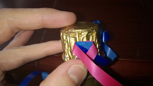 Διακόσμηση γαμήλια σαμπάνια με τα χέρια σας