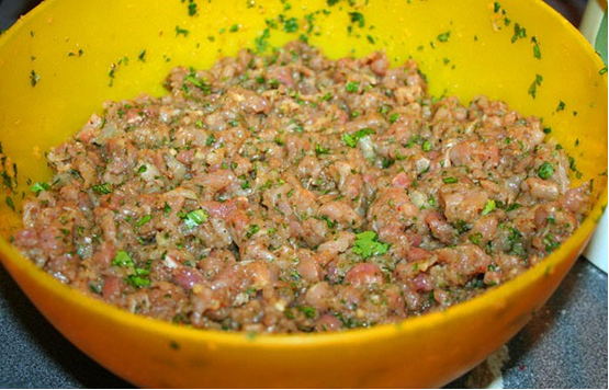 συστατικά για khinkali