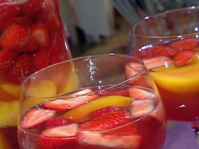 Sangria με ροζέ κρασί 