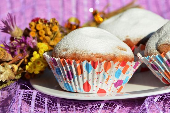 Βήμα-βήμα συνταγή για muffins με δαμάσκηνα