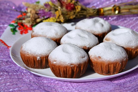Βήμα-βήμα συνταγή για muffins με δαμάσκηνα