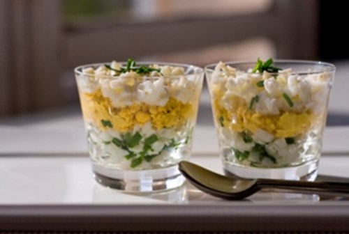 Σαλάτα Mimosa σε στυλ Dukan